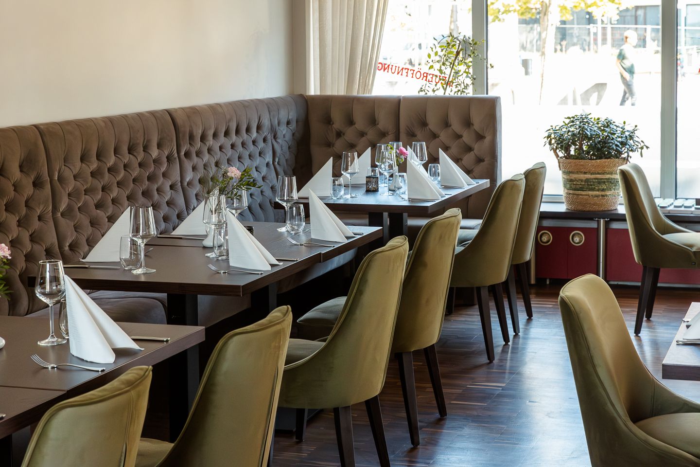 Einblick in das Restaurant Jaggis